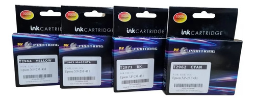 4 Cartuchos 296 Genérico Compatible Xp231 Xp241 Xp431 Xp441