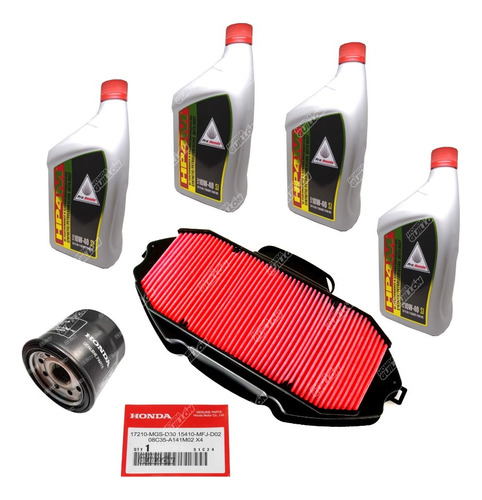 Kit Service Honda Nc 700 Original Filtro Aire Aceite Hp4m M1