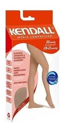 Meia-calça Kendall Média Compressão Sem Ponteira 18-21 Mmhg