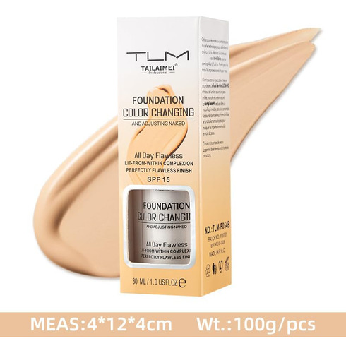 Base Nvyue Tlm Color Changing Spf15 30ml