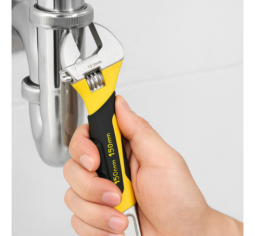 Chave Inglesa Ajustável 6 Polegadas (bom-1280) 150 Mm