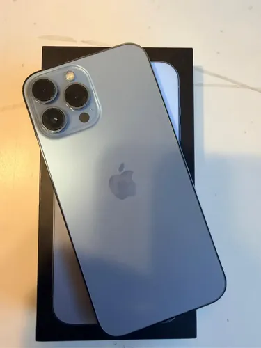 Apple Iphone 13 Pro Max (128 Gb) - Azul-sierra Na Caixa + Nf