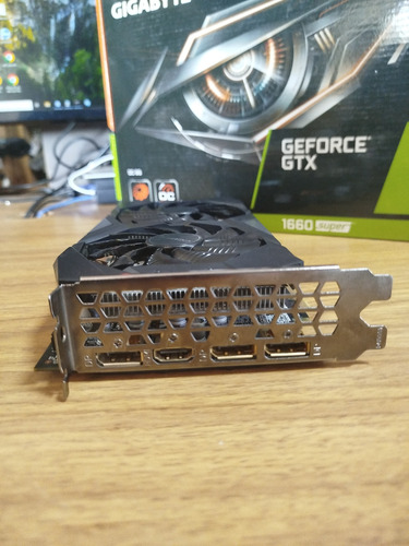 Placa De Vídeo Nvidia Gigabyte Geforce Gtx 1660 Super (Usado)