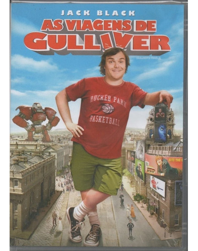 Dvd As Viagens De Gulliver - Jack Black - Original Lacrado