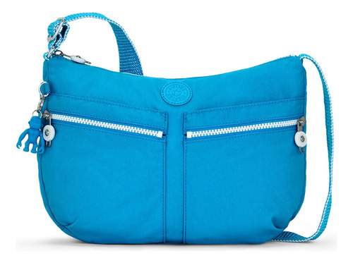 Bolsa Crossbody Kipling K10878g32 Diseño Liso  Eager Blue