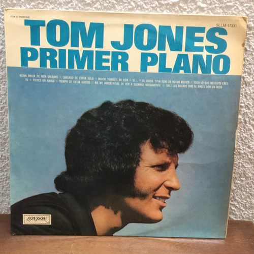 Tom Jones - Primer Plano - 1972 - Vinilo - Lp