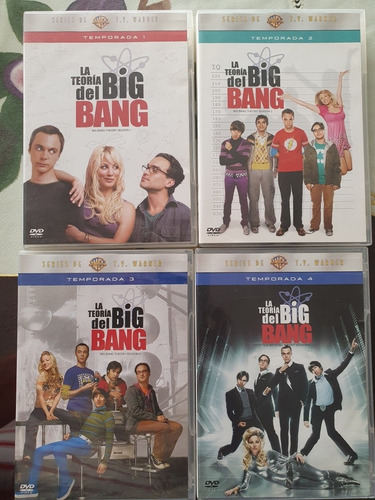 Big Bang Theory Temporadas 1 A 4 En Dvd