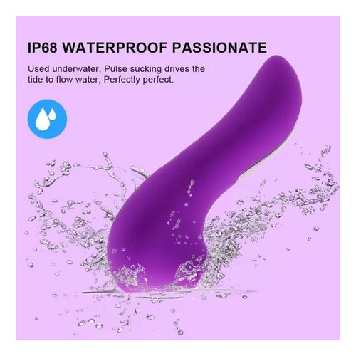 Vibrador del clítoris femenino, ventosa, estímulo de vacío