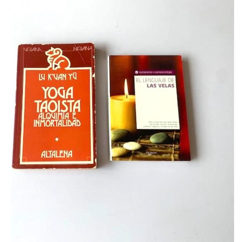 Dos Libros Uno De Yoga Taoista Y El Lenguaje De Las Velas
