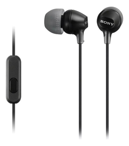 Audífonos In-ear Gamer Mdr-ex14ap Negro Negro
