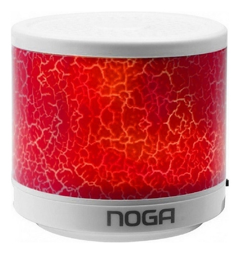 Parlante Noga Go! Ngs-310 Con Bluetooth  Rojo