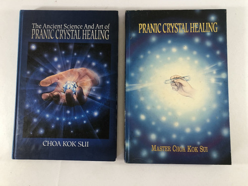 Livros Pranic Crystal Healing Choa Kok Sui 2 Volumes K244 (Usado)