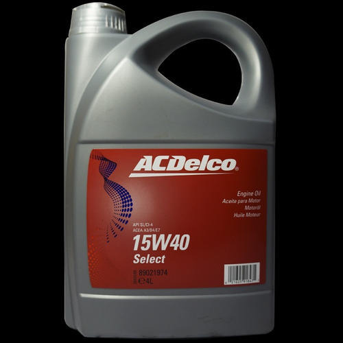 Aceite Acdelco 15w40 + Filtro Aceite Diesel-bencina