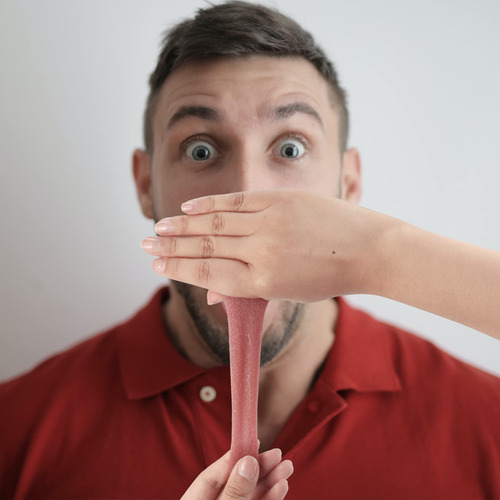 Paquete De 7 Lenguas Falsas De Halloween, Lenguas Falsas,