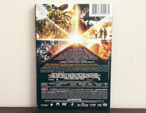 Transformers - La Venganza De Los Caidos * Ed Especial 2 Dvd (Usado)