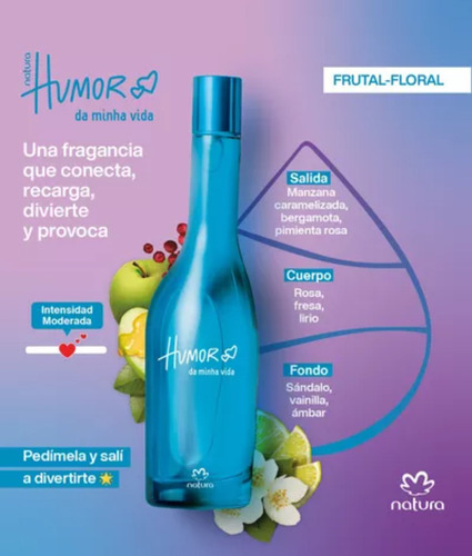 Natura Humor Da Minha Vida Regalo Eau De Toilette 75ml+25ml