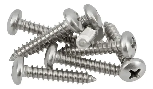 Parafuso Phillips 5,5x60 Cabeça Panela Inox 5,5 X 60 - 10un