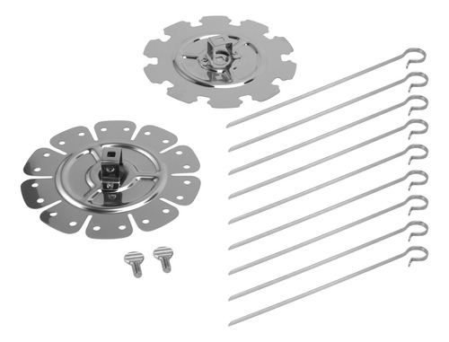 Asador De Barbacoa De Acero Inoxidable Para Hacer Kebab En J
