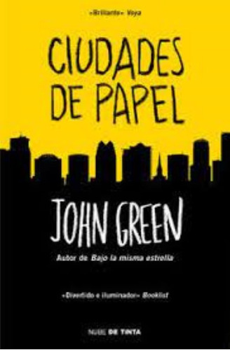 Ciudades De Papel John Green Editorial Nube De Tinta