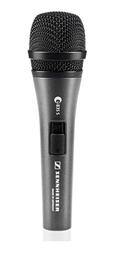 Microfono Dinamico Cardiod De Mano Sennheiser E825s Con Inte