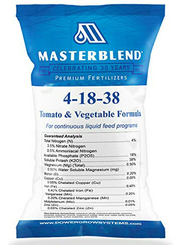 Fertilizante Masterblend 4-18-38 (1 Libra)