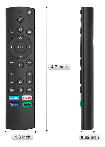 Reemplazo De Control Remoto Para Tvs Insignia/toshiba/pionee