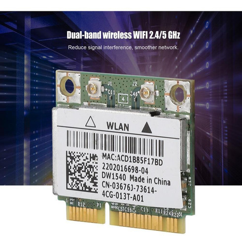 Para Placa De Rede Dell Broadcom Bcm943228hm4l Dw1540