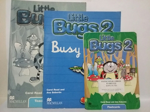 Little Bugs 2 Teacher's Book. Busy Book. Flashcards