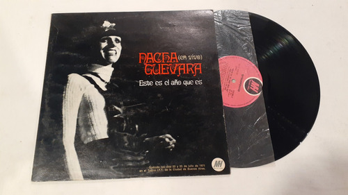 Nacha Guevara Este Es El Año Que Es -en Vivo- 1971 Vinilo