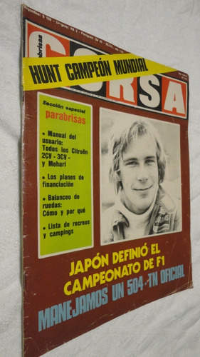 Revista Corsa Nº 543  1976 - Gran Premio De Japon 