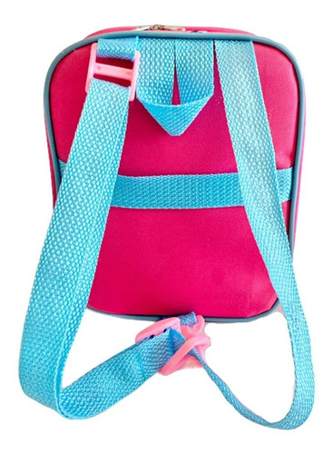Imagem 9 de 10 de Kit Mochila Infantil Minnie Mouse Lisa M Rodinhas Menina F5