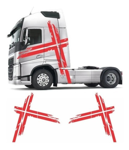 Faixa Adesiva Volvo Fh Performance Edition Todas As Cores