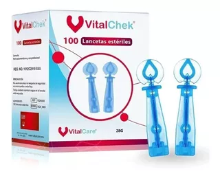 Vital Care 100 Lancetas Universales Para One Touch Ultra