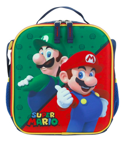 Lonchera De Mario Y Luigi Nintendo