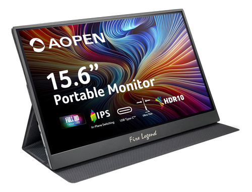 Aopen 16pm1q Bbmiuux 15.6 Full Hd 1920 X 1080 Ips Monitor Po