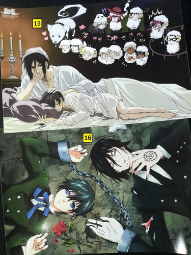 Posters A3 29x42cm Anime Kuroshitsuji / Niponmania