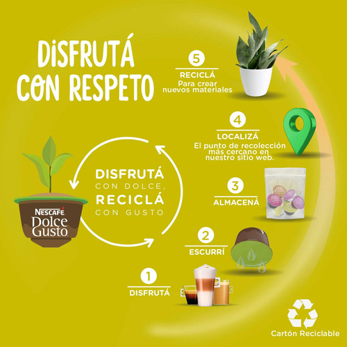 Cápsulas Nescafé Dolce Gusto Cappuccino Oficial