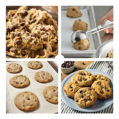 2025 Cuchara De Helado, Juego De 3 Cucharadas De Galletas