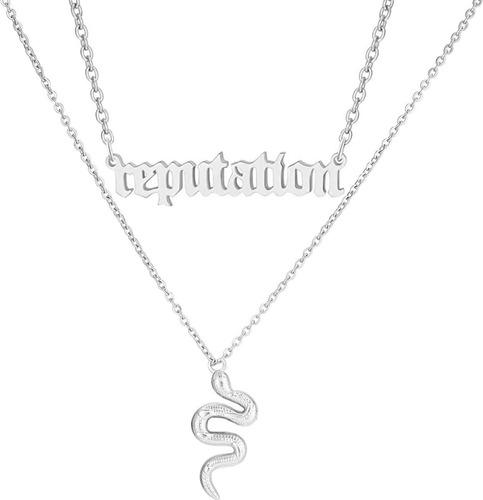 Tyniffer Collar De Serpiente De Reputación Para Mujer, Colla