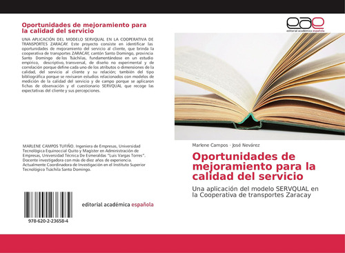 Libro: Oportunidades Mejoramiento Calidad Del Ser