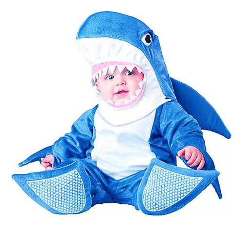 Disfraz De Tiburón Bebé, Traje Fotográfico