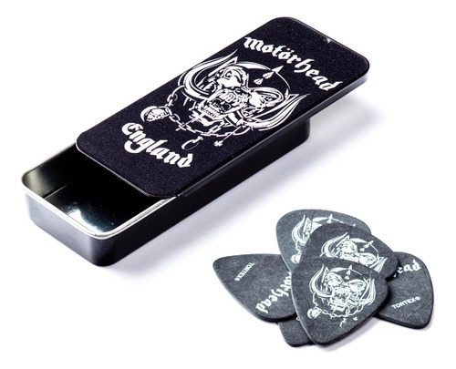 Lata 6 Puas Motorhead Jim Dunlop Color Mhpt01 Tamaño Medium 0.88