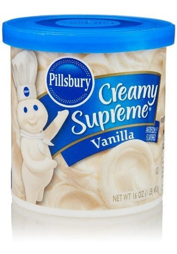 Pillsbury Creamy Supreme Frosting, Sabor A Vainilla, 16 Oz