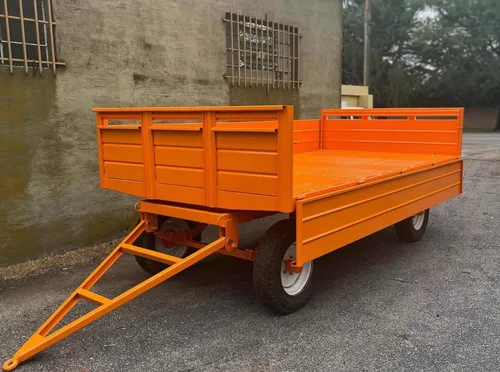 Acoplado Rural Mauro 3/4tn Medida 4x2 Mt Con Barandas.