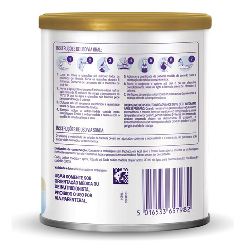 Danone Neo Advance 400g - Kit Com 3 Latas - Neoadvance