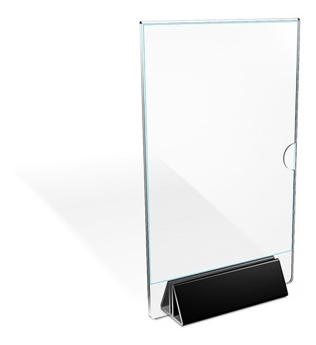 Display 100% Acrílico | Porta Folha | Table Tent A5 21x15cm
