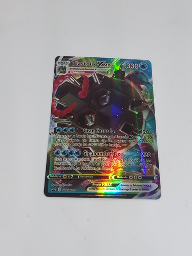 Carta Blastoise Vmax Promo Alternativa Ultra Rara Pokemon