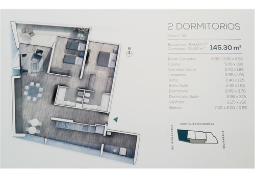 Imagen 20 de 25 de Venta Departamentos 1, 2, 3 Dorm - 48 Cuotas