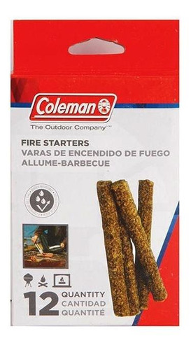 Iniciador Fogo Natural Para Churrasqueira E Camping Coleman