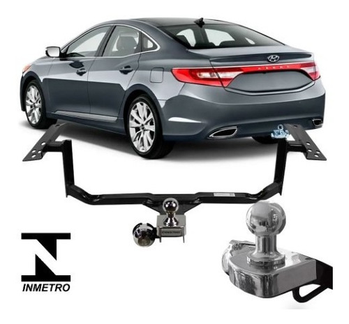 Reboque Engetran Hyundai Azera 2012 A 2014 Tração 750 Kg